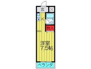 アークハイツの物件間取画像